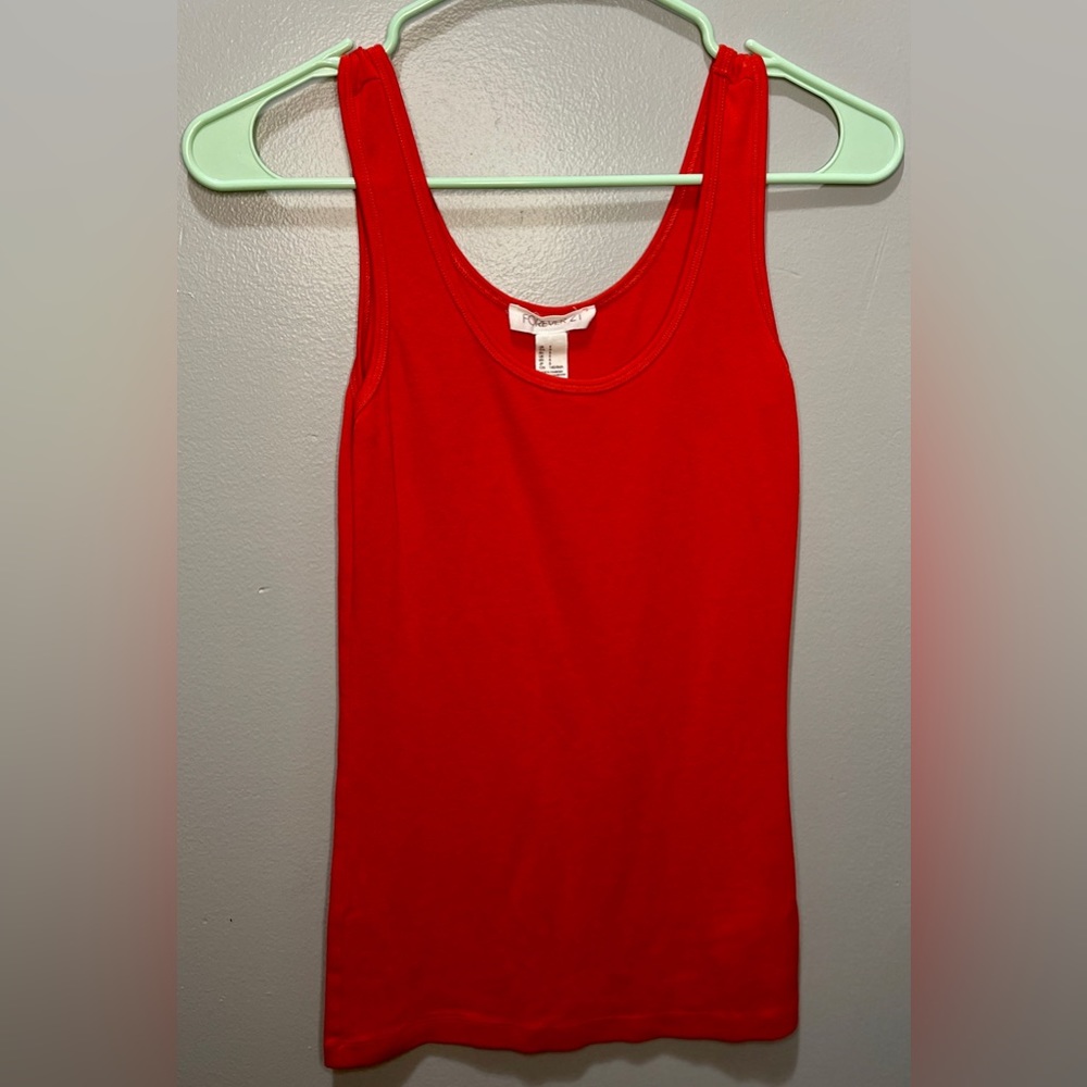 Forever 21 Women’s Red Tank